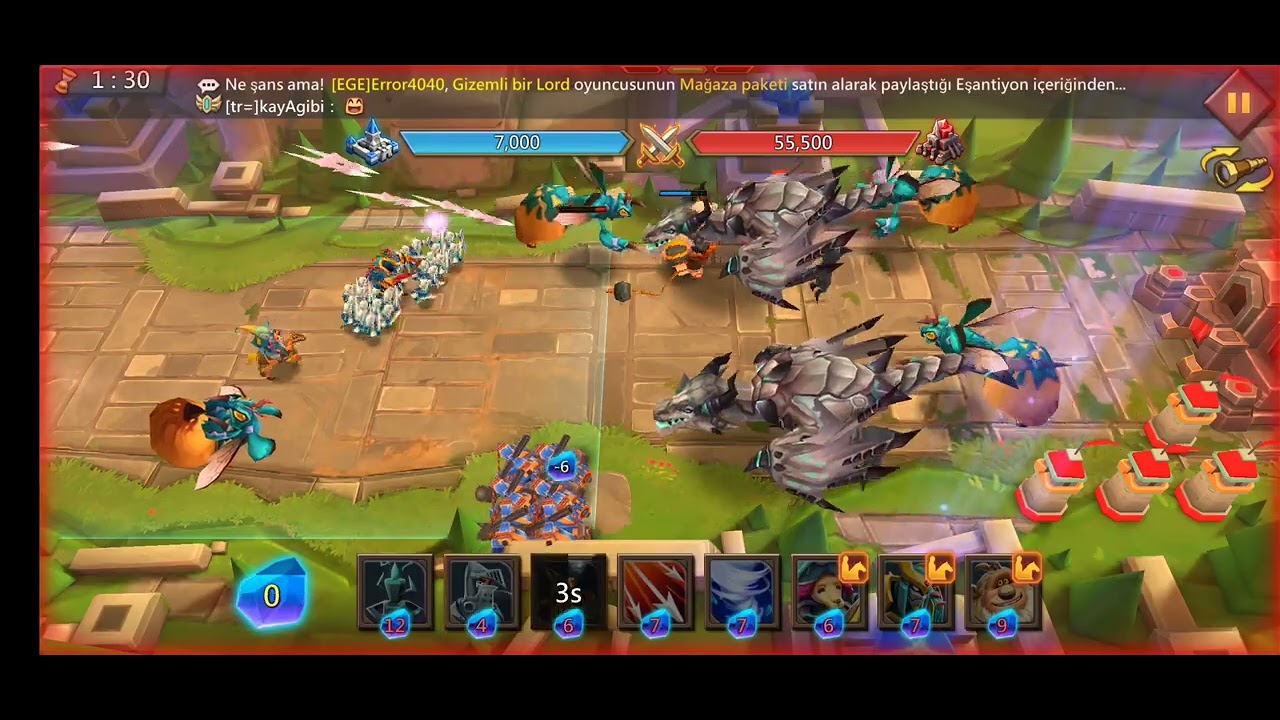 Lords Mobile 11 Bölüm 3 aşama
