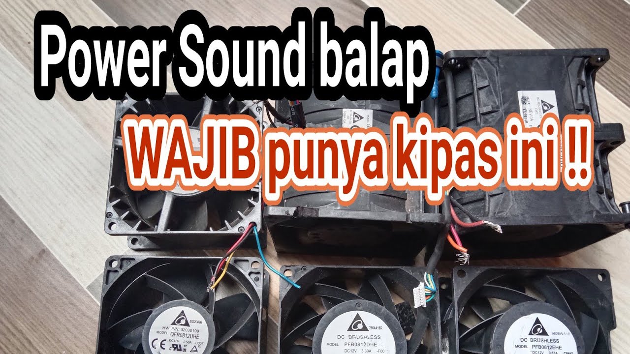 RAHASIA KIPAS HIGH SPEED || KIPAS DELTA || KIPAS POWER BALAP WAJIB PAKAI