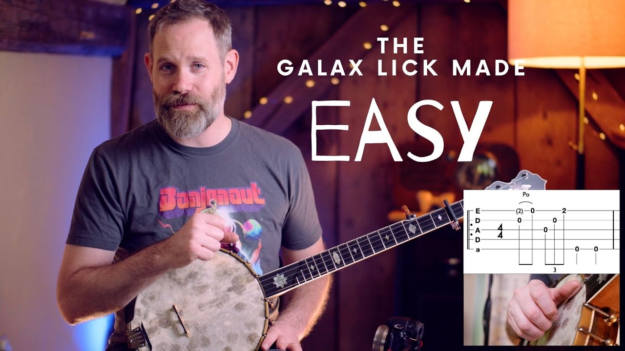 The Definitive Guide to the Galax Lick | Clawhammer Banjo | with Tom Collins