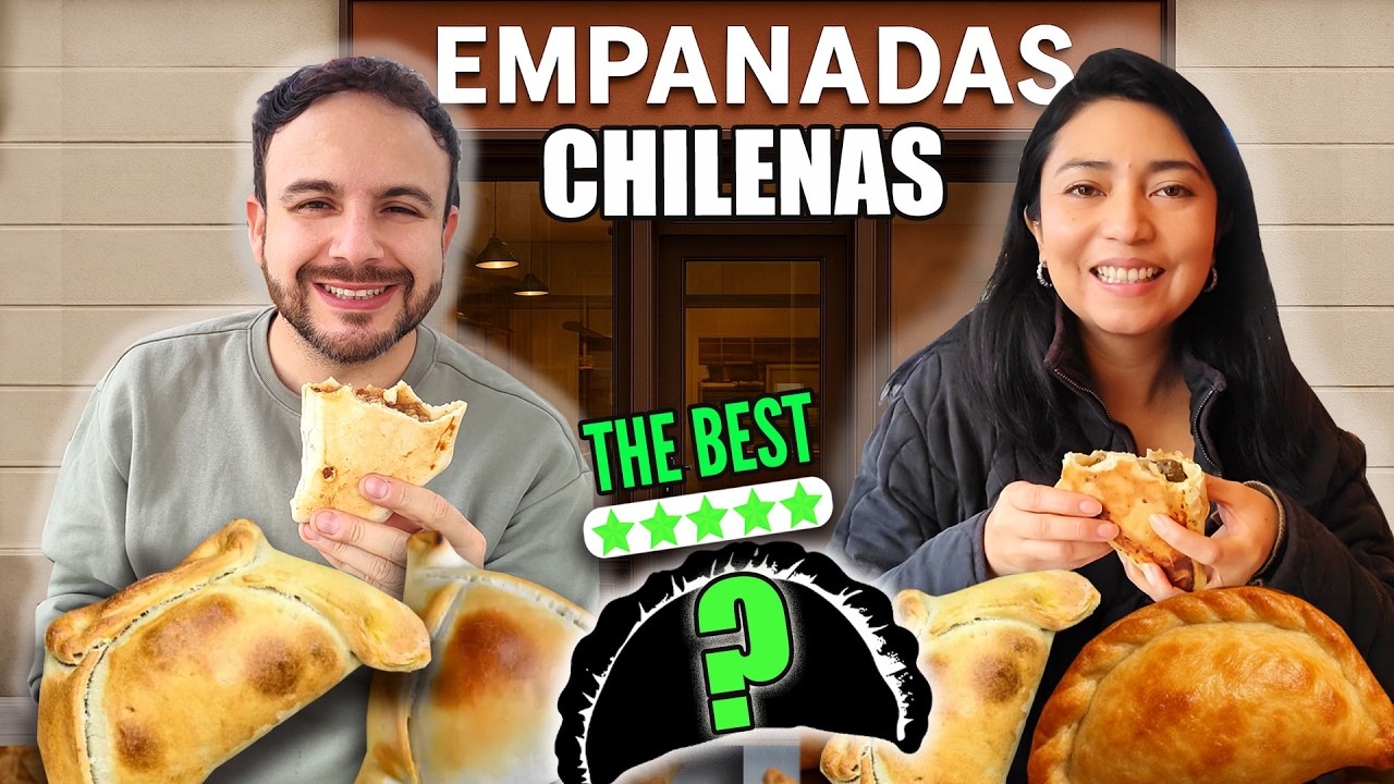 LA EMPANADA CHILENA🥟- FUIMOS EN BUSCA DE LA MEJOR EMPANADA CHILENA en Santiago de Chile 🇨🇱