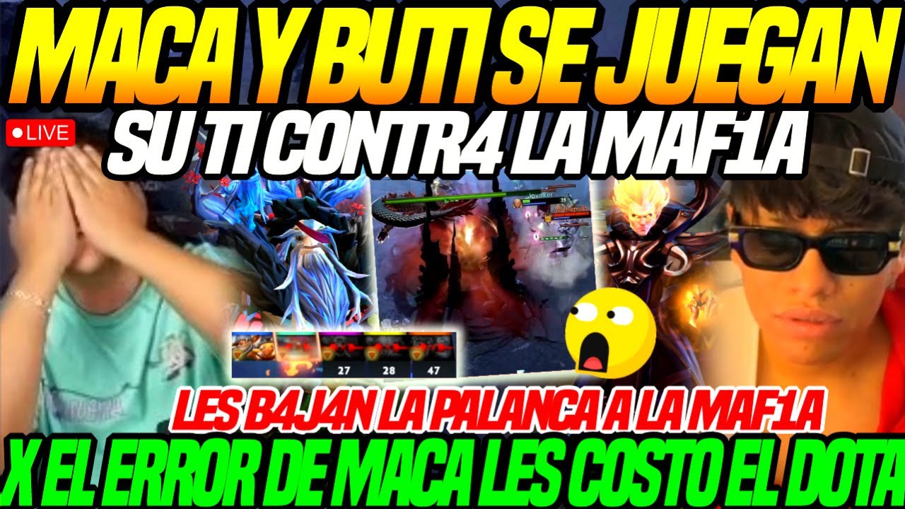 😲LA MAF1A le TENIA LOCO a MACARIUS Y a BUTI😲SE JUEGAN su MUNDIAL CONTR4 la M4F1A c/ MEGAS y SIN BASE