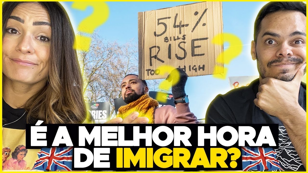 É A MELHOR HORA DE IMIGRAR? SAIBA TUDO O QUE ESTÁ ACONTENCENDO AQUI NA INGLATERRA!