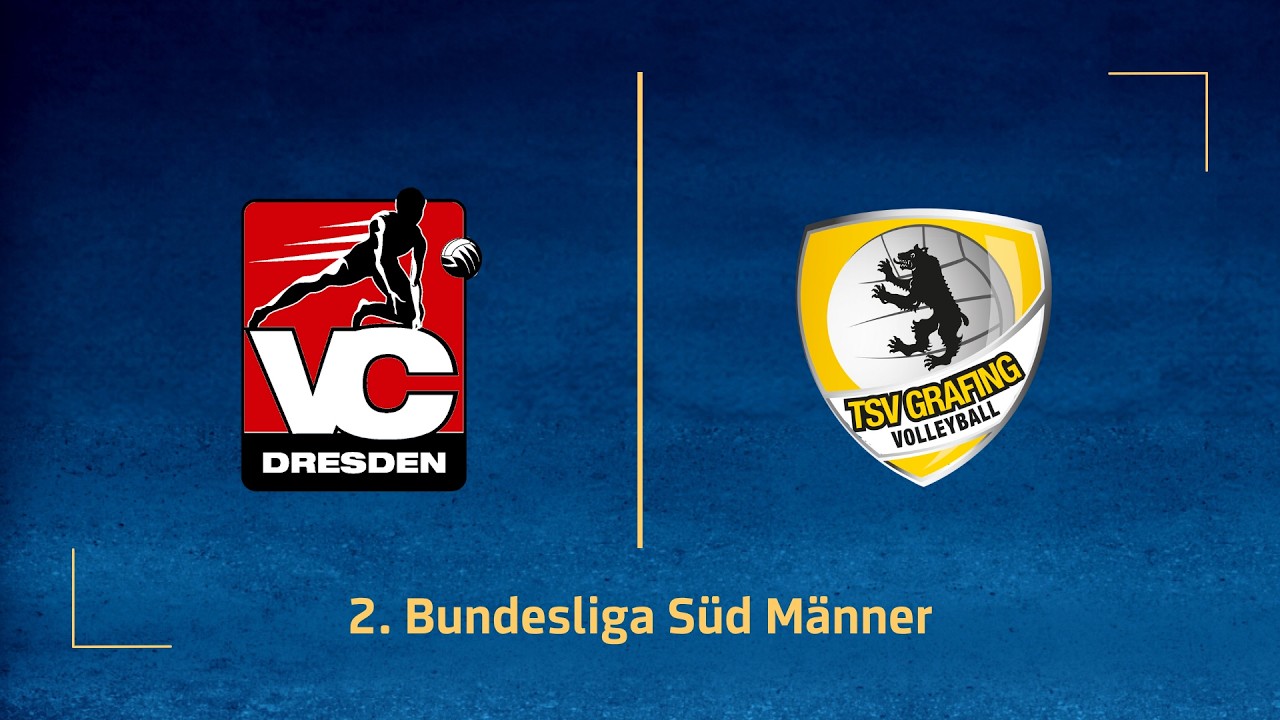 Enervigo Volleys Dresden – TSV Grafing (2. Volleyball Bundesliga Süd M 25/26)