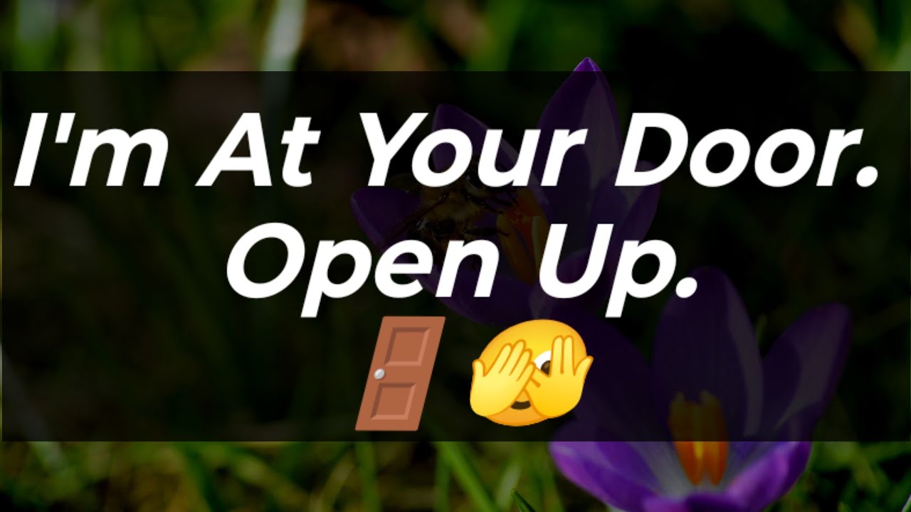 Dm to DF 🥰💌🌹 || I'm At Your Door. Open Up.🚪🫣 || Love Letter💌🥰🫂