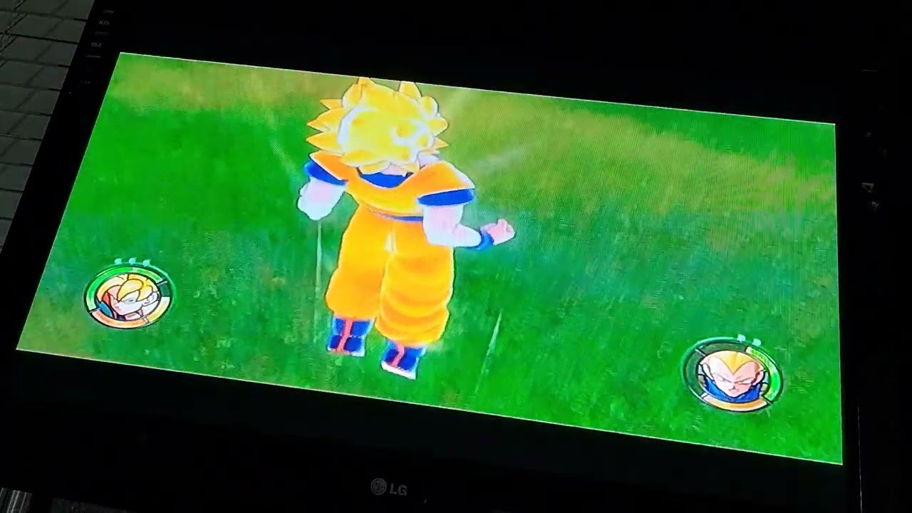 Super Goku vs Super Vegeta Dragon Ball Z Raging Blast 2 in Xbox 360