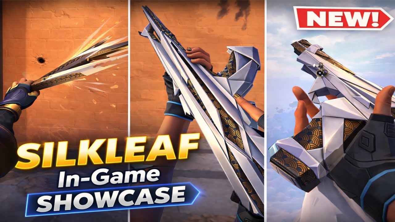 Silkleaf Bundle In Game – Full Showcase (All Skins + Fan Melee)