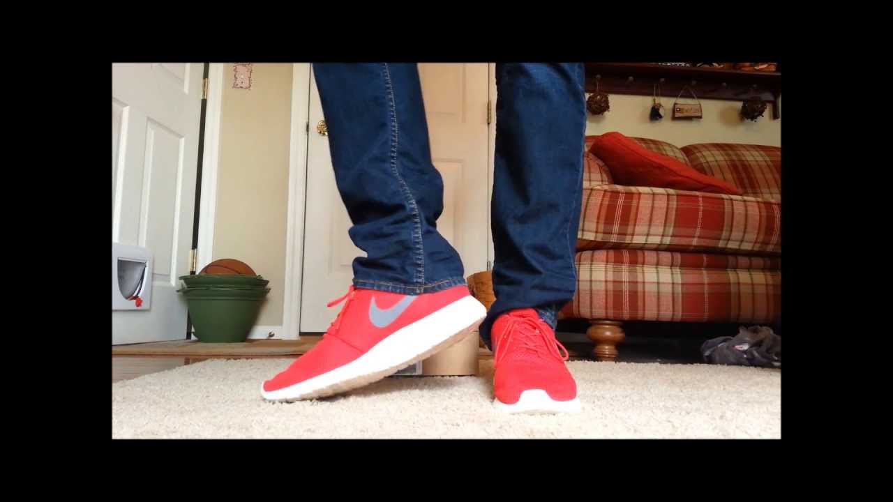 Nike Roshe Run Sport Red Review and On Feet