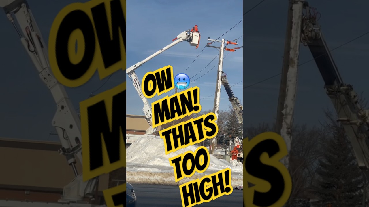 LINE MAN #work #dangerous #highlights #hindi #electionnews #electric #line #high #voltage