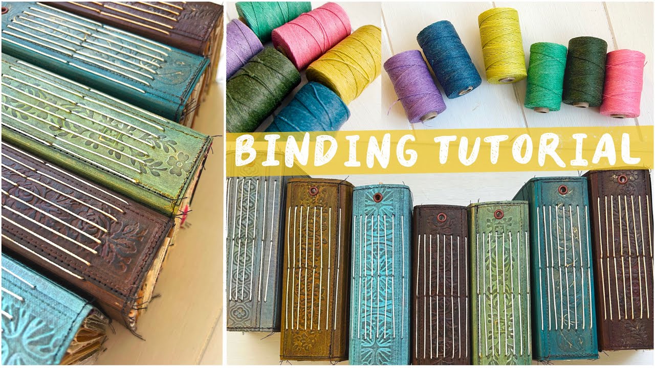 EASY and NEAT bookbinding tutorial for beginners