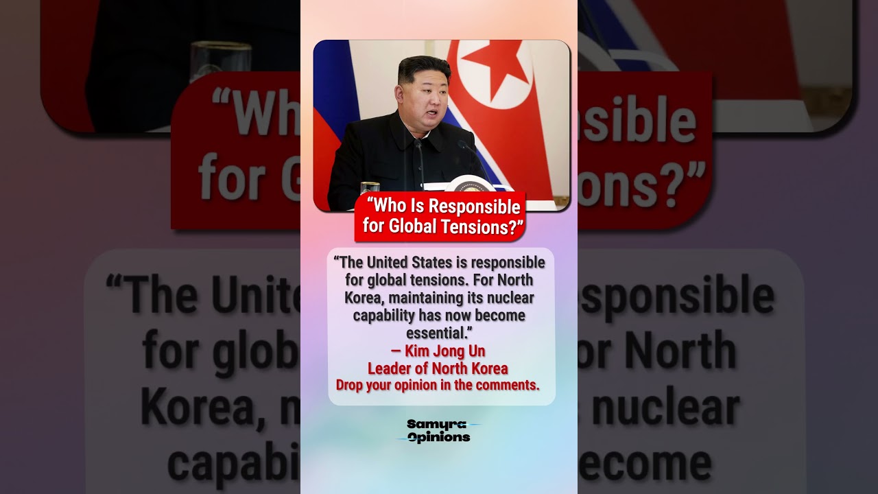 Why Does North Korea Want Nuclear Power? Kim Jong Un Explains