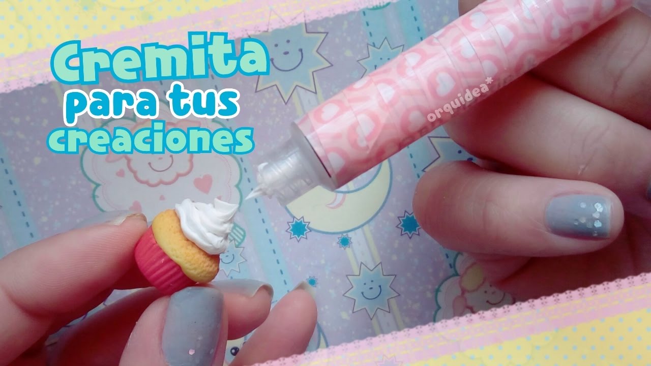 Como hacer Cremita para tus creaciones de PORCELANA FRIA 💜