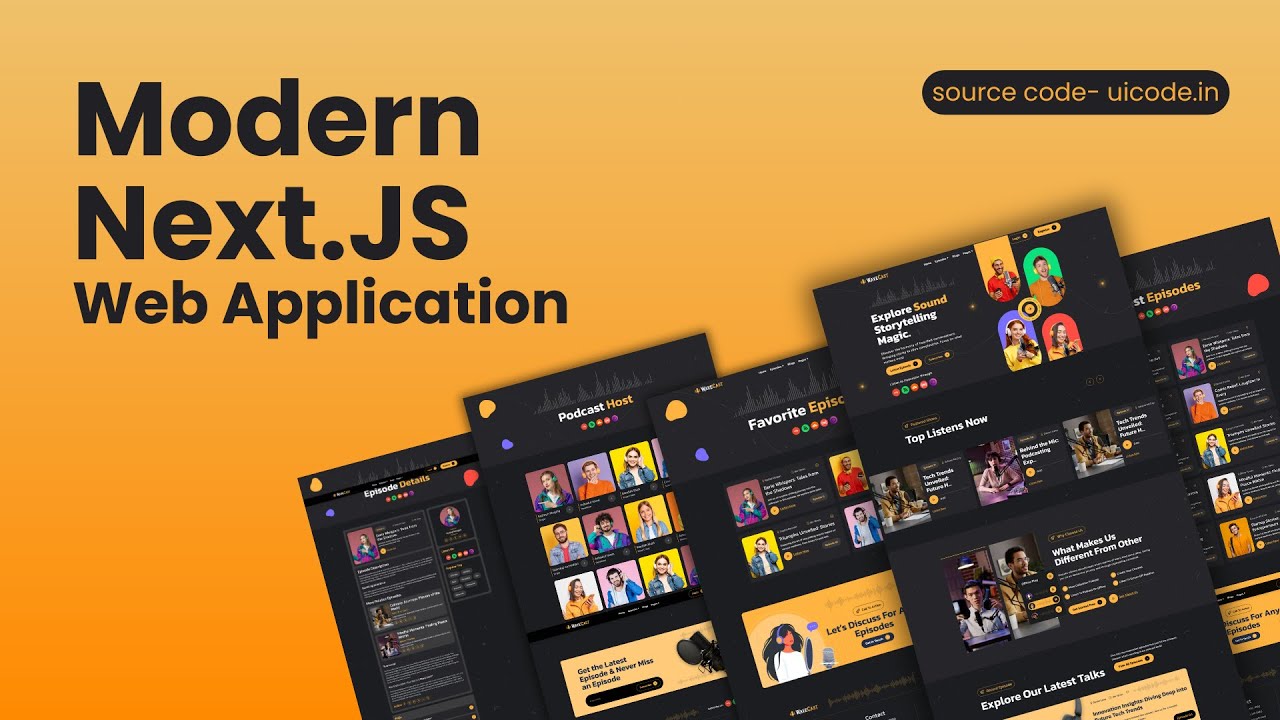 A complete Web Application using Next.JS & Tailwind CSS for absolute beginners | uicode.in