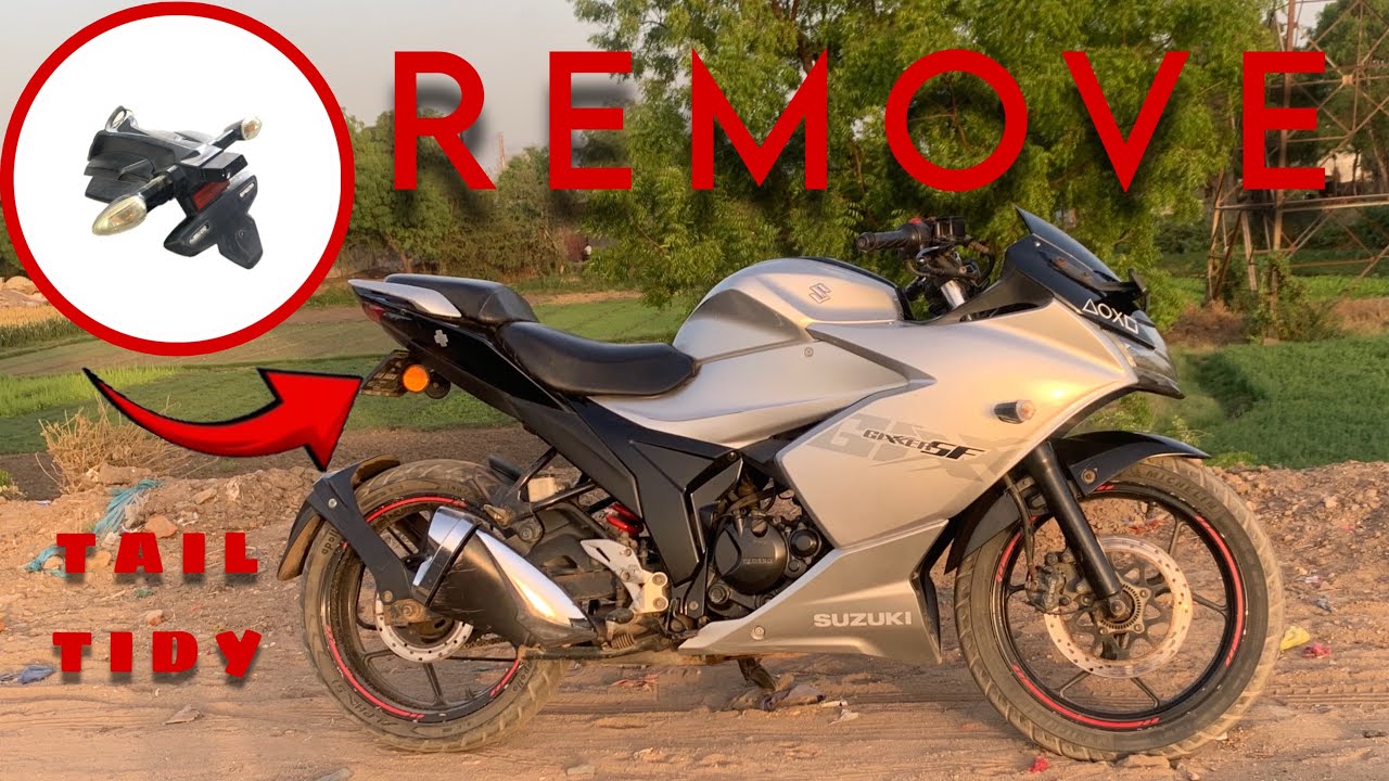 Gixxer SF Tail Tidy Removal Step-by-Step Guide | gixxersf150 | @marcovlogs