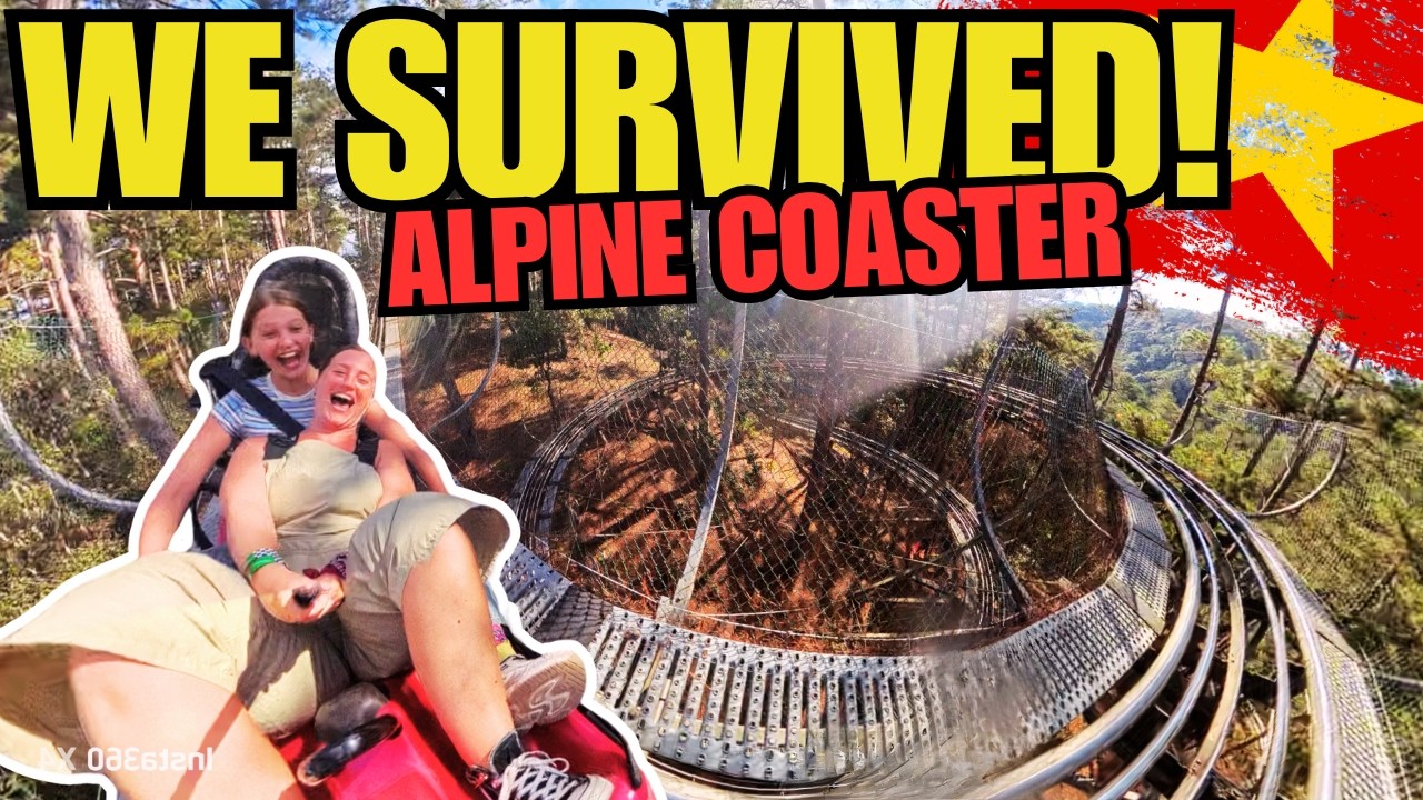We Tried Vietnam’s Datanla Alpine Coaster… Did We Survive?! 🇻🇳