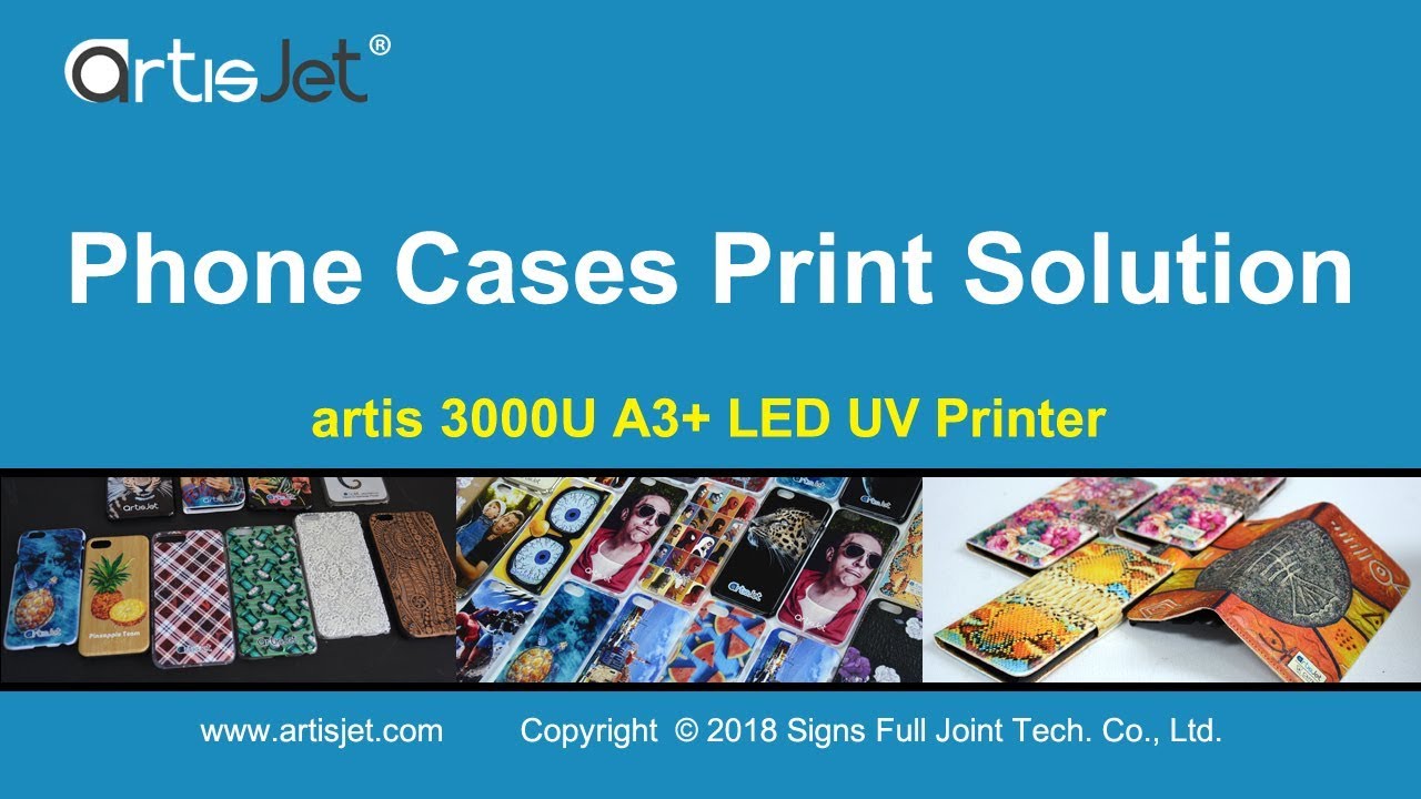 How to Print on iPhone Case using printing jig &ndash; artis 3000U