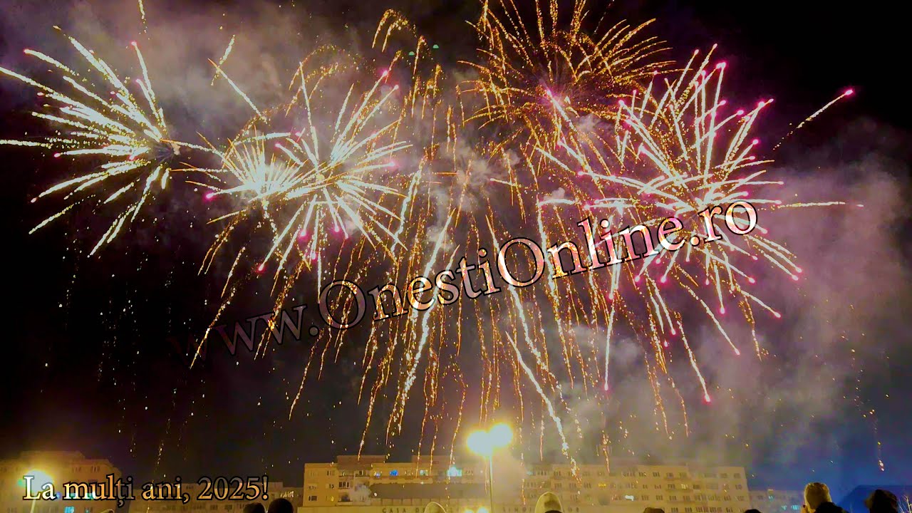 Artificii Revelion 2025