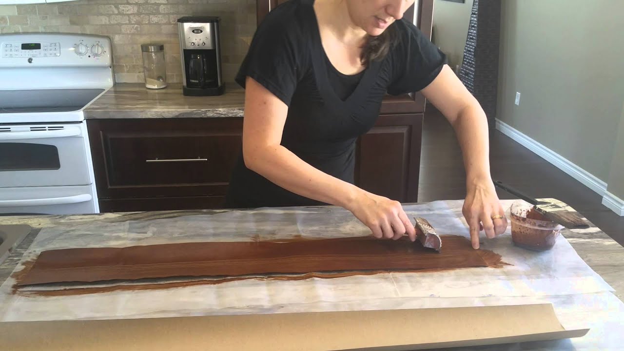 Paper Bag Flooring - Wood grain tool technique video - paperbagflooring.com