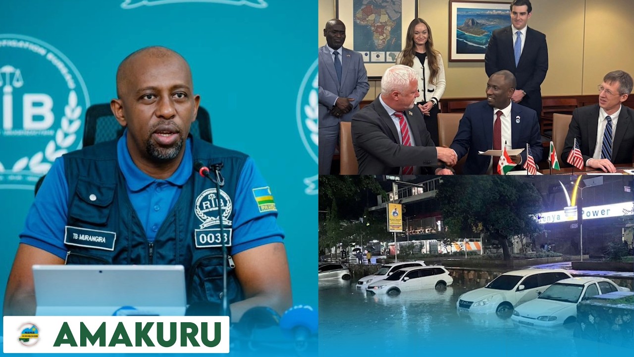 UBURUNDI BWASINYANYE AMASEZERANO NA SOSIYETE Y'ABANYAMERIKA//BAKORESHA IMBUGA NKORANYAMBAGA BABURIWE