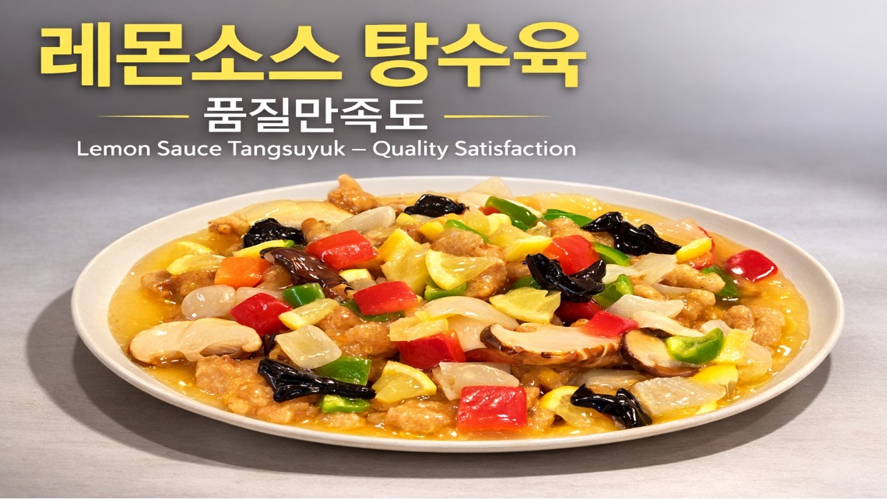 레몬소스 탕수육, 품질만족도 | Lemon Sauce Tangsuyuk – Quality Satisfaction