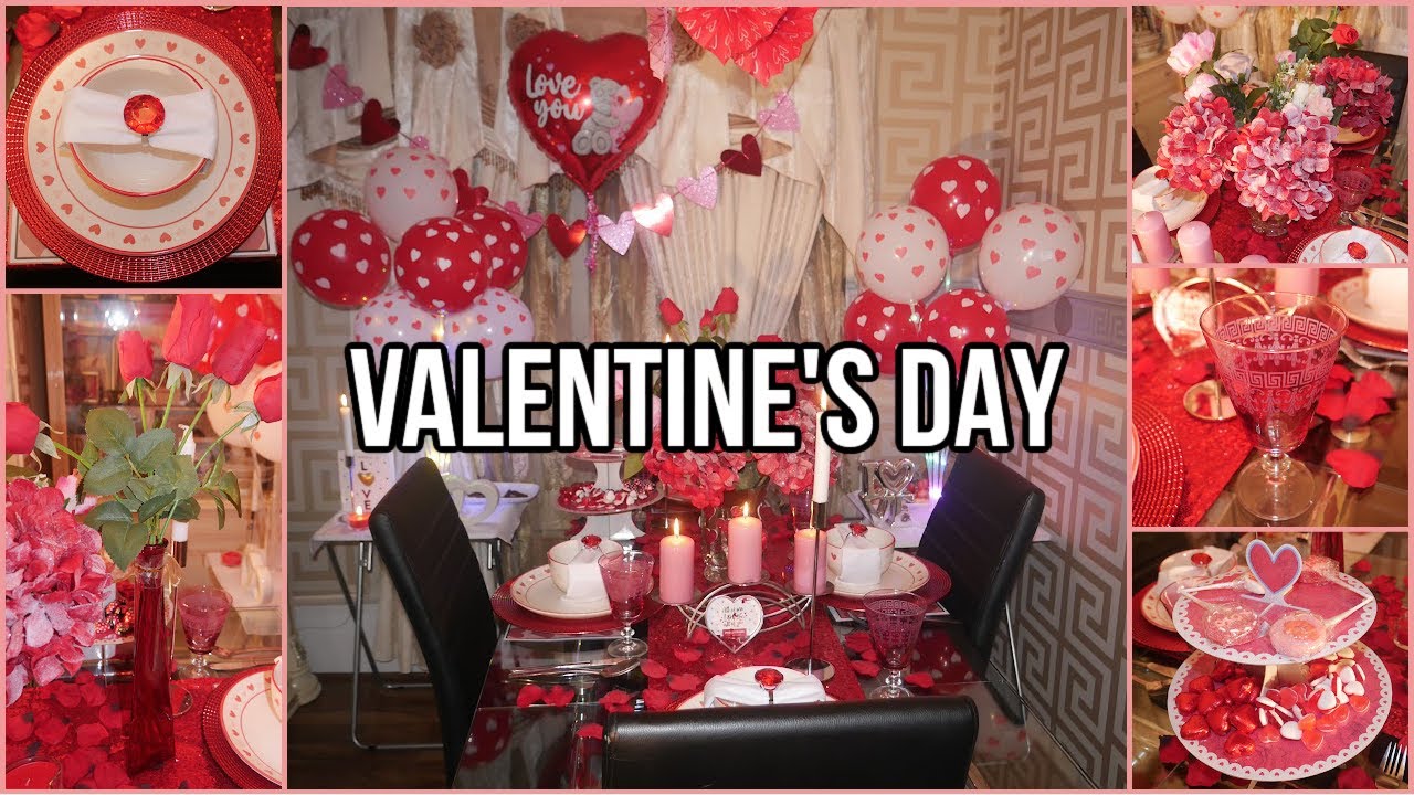 Valentine's Day Tablescape & Food | 2022