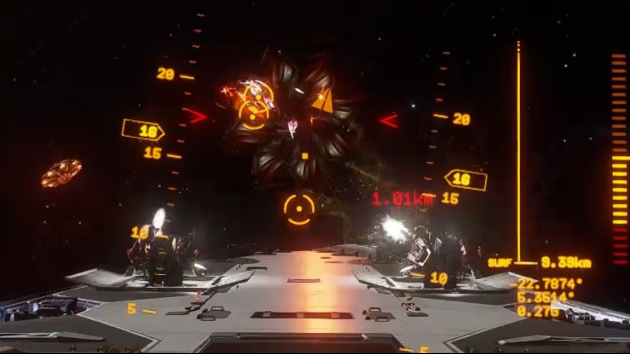 These Gimballed AX Multi-Cannons are pretty sweet! - Elite Dangerous