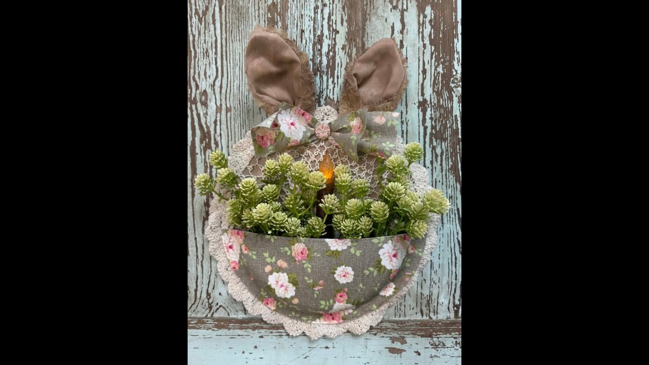 Friday Night Hangout - DIY Spring Bunny Decoration