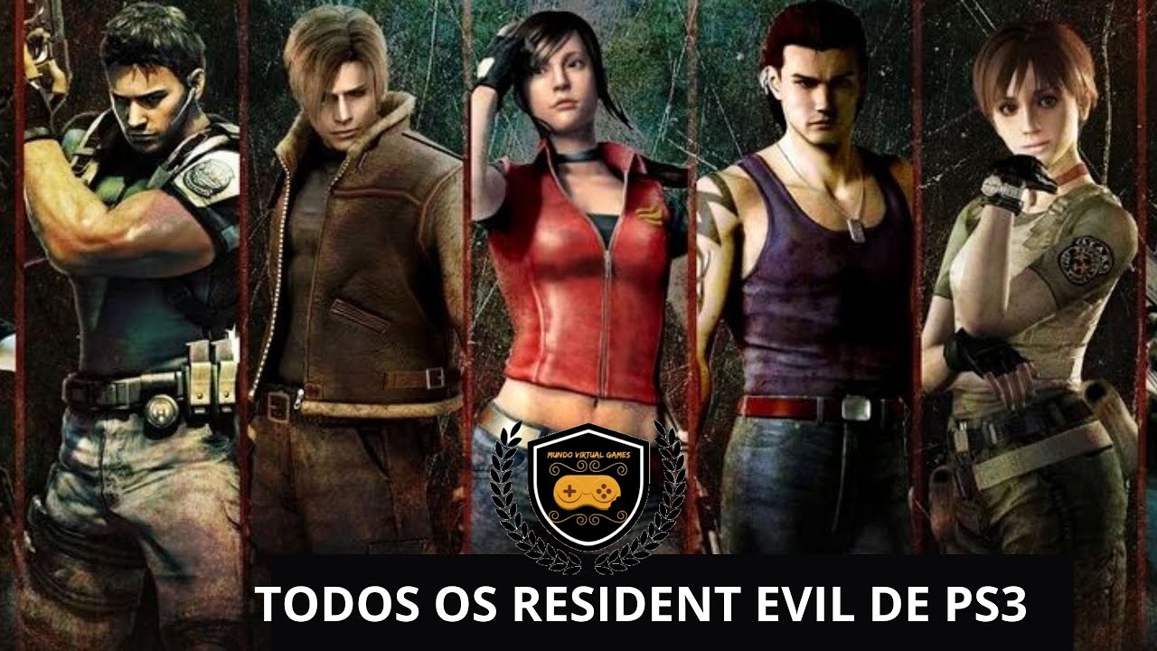 TODOS OS RESIDENT EVIL PARA PS3