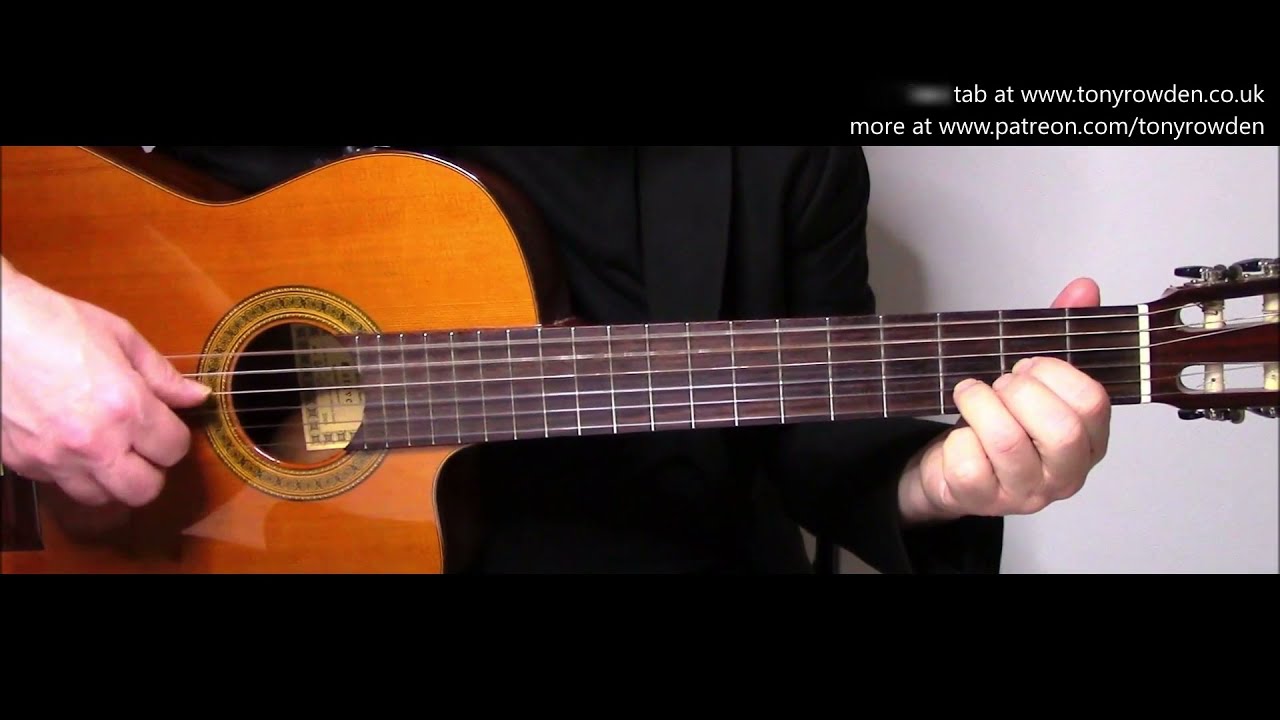 Bad Moon Rising - Creedence Clearwater Revival fingerstyle guitar - link to TAB in description