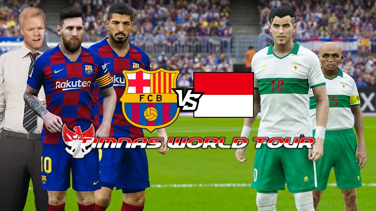 INDONESIA VS BARCELONA | TIMNAS GARUDA TANTANG TIM YANG PERNAH JUARA LIGA CHAMPIONS 5 KALI! DAHSYAT!