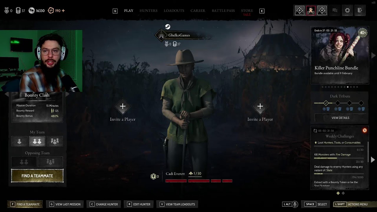 Hunt: Showdown ---- Gaming With The Boys! --- LIVE ---
