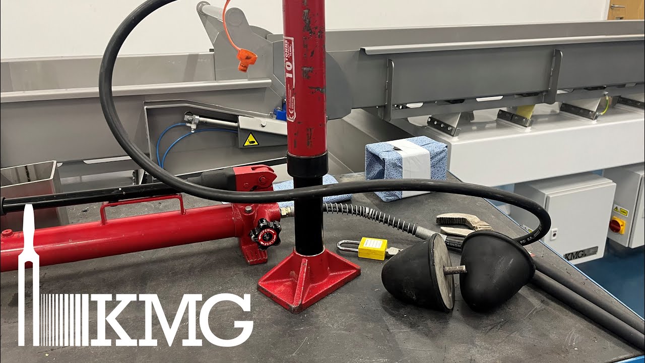 Vibratory conveyor | Change Isolation Mount | KMG Systems