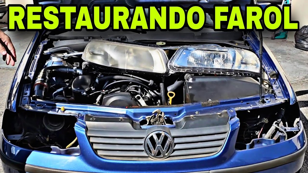 Restaurando farol amarelado de carro gastando pouco - Racetech @FuelTechOficial 