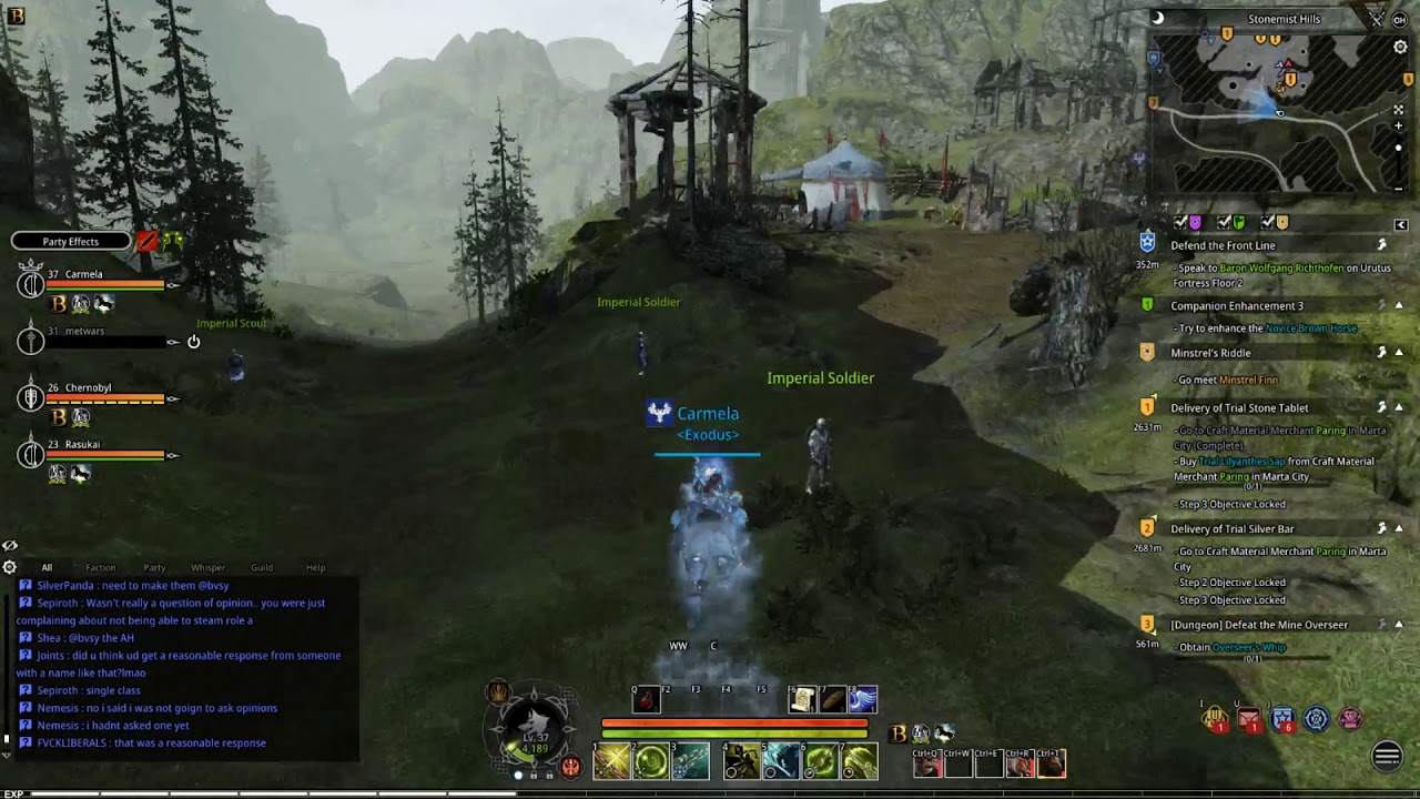 Bless Online - Owning Union Players