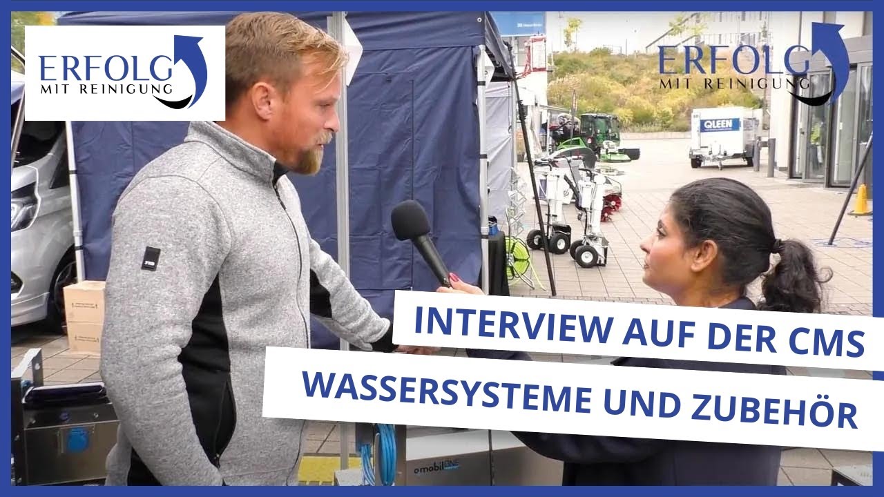 CMS Berlin: Interview mit VF Reinigungstechnik | Erfolg mit Reinigung