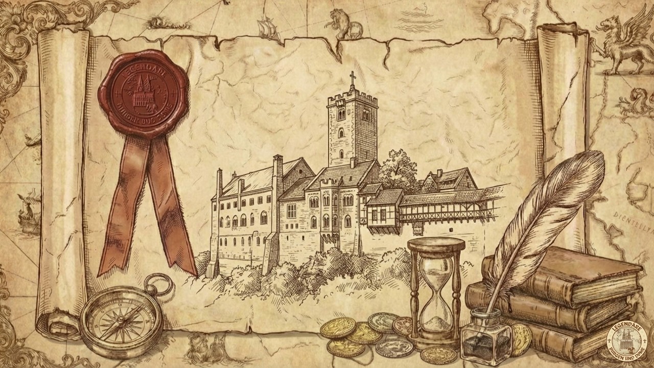 BURG WARTBURG: Luthers Zuflucht & UNESCO Weltkulturerbe | LEGENDÄRE BURGEN UND DOME