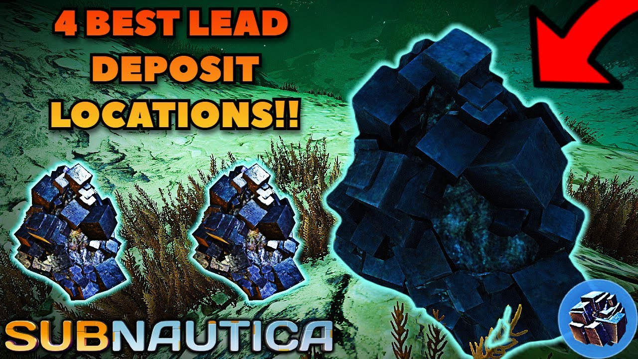 BEST LEAD Deposit LOCATIONS in Subnautica