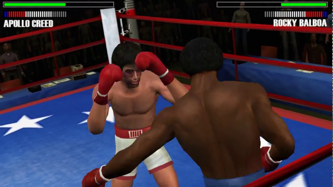 Rocky Balboa - PSP (PPSSPP) Apollo Creed vs Rocky Balboa - Historical Fight