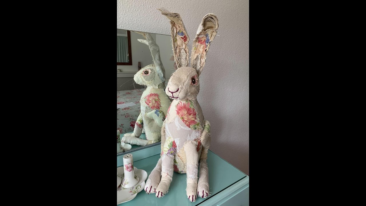Hendricks Scrappy Hare - Leg construction and wiring and stuffing