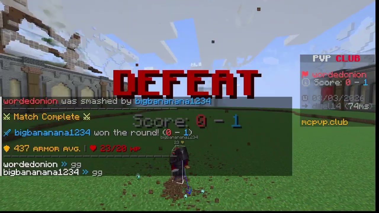 Minecraft PVP!!!!