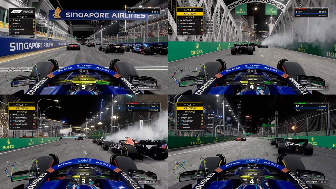 F1 23 | Round 16 | Singapore | Williams FW45 | Sargeant