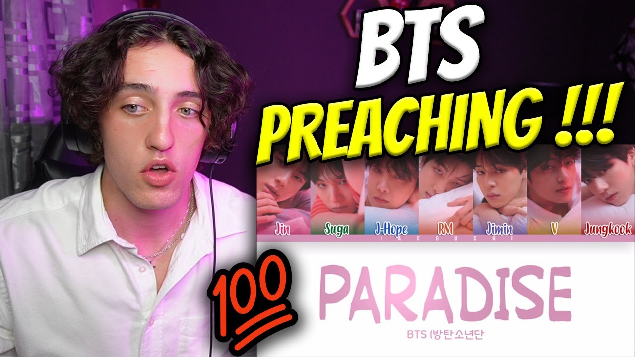 BTS 'PARADISE' (낙원) Color Coded Lyrics - REACTION !!!