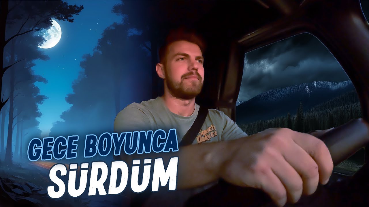 Amerika'da Gece Boyunca Tır Sürdüm! - 6 Sefer Yük Taşıdım!
