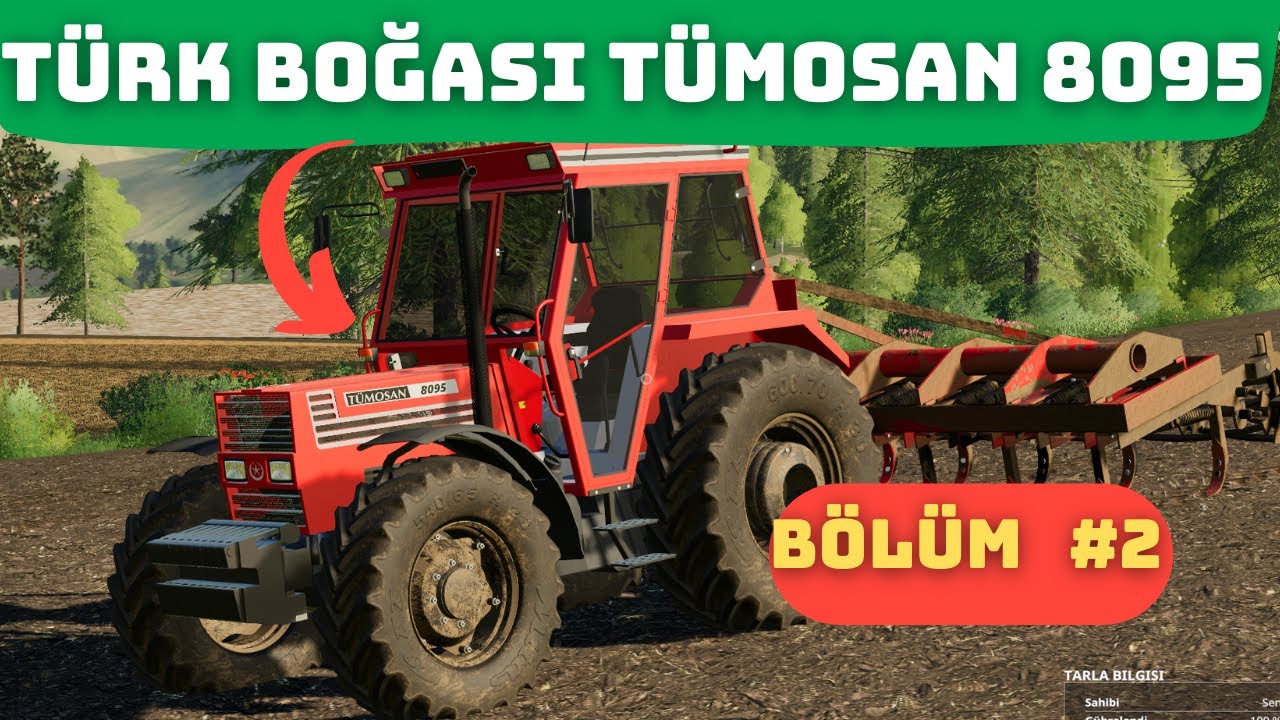nadas yapıyoruz/tümosan 8095 !farming simulator 19(chamberg valley)