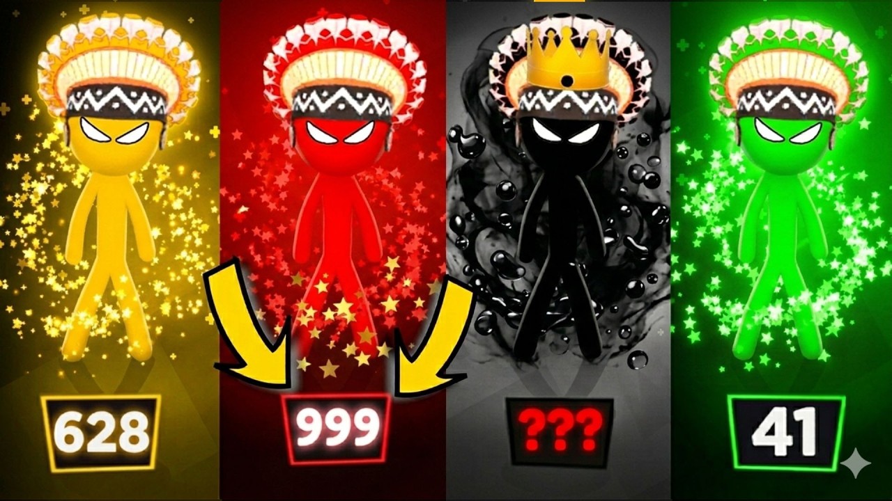 Stickman BEST MINIGAMES Tournament - Stickman Party 1 2 3 4 Player 2026