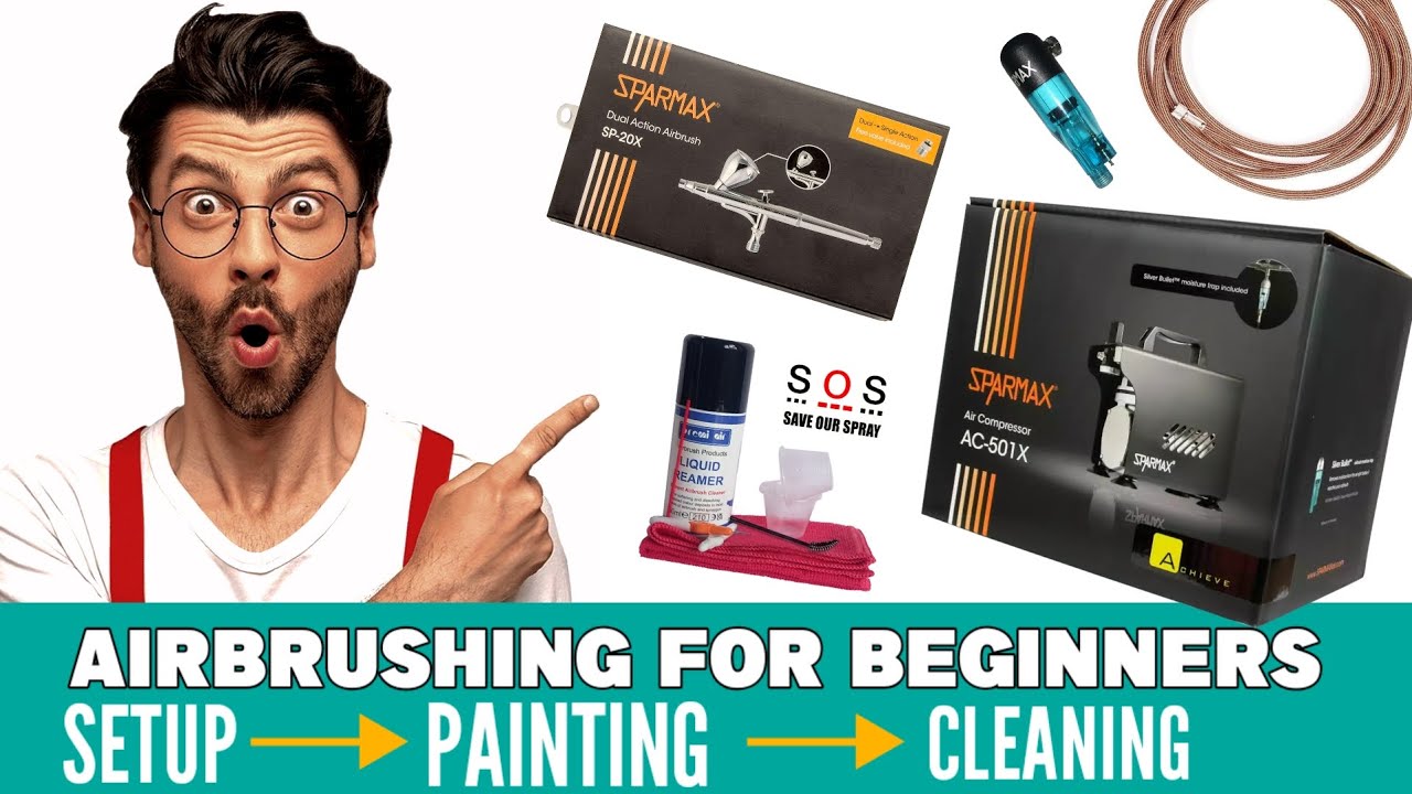 Airbrushing for Beginners the full Guide!