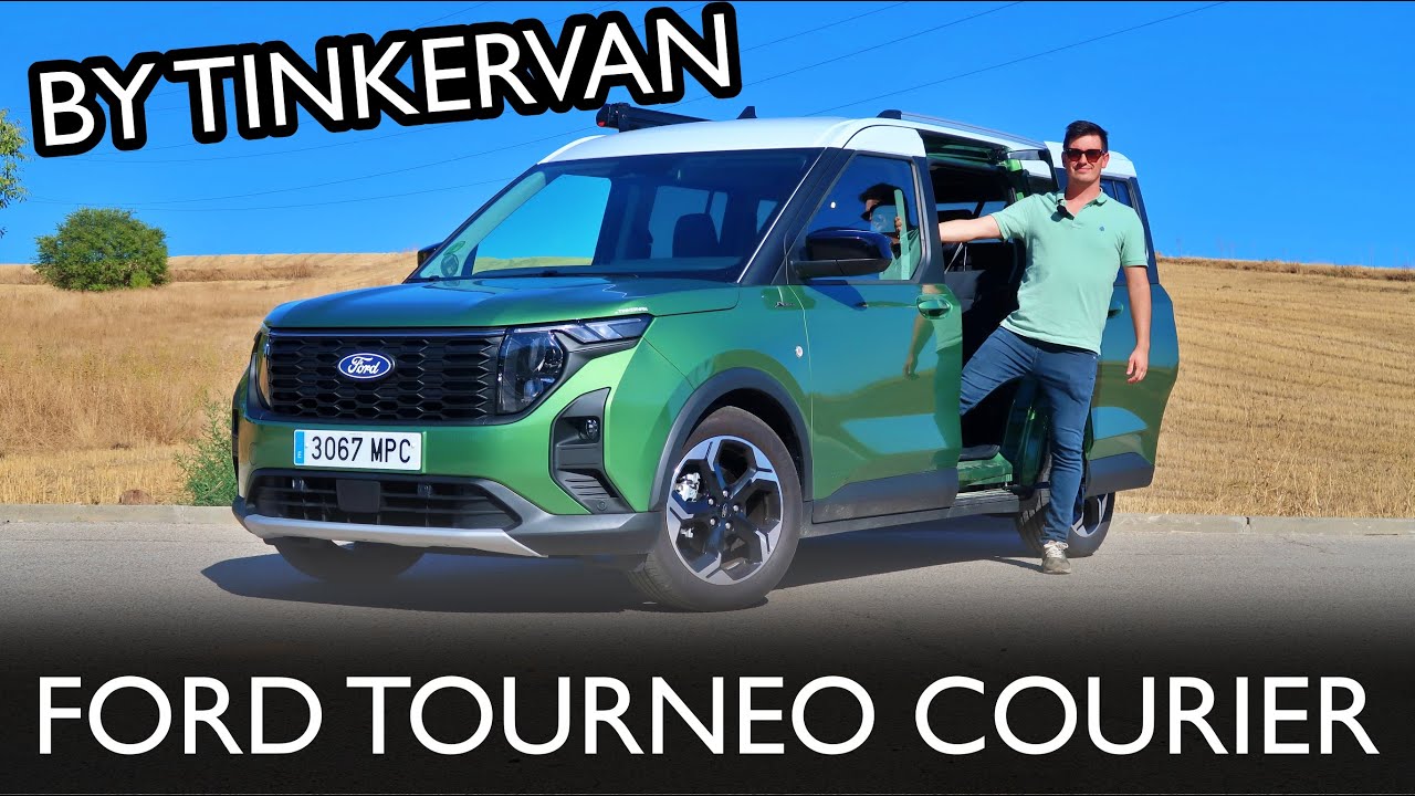 FORD TOURNEO COURIER BY TINKERVAN 🚐⛺/ Review en español / #loadingcars