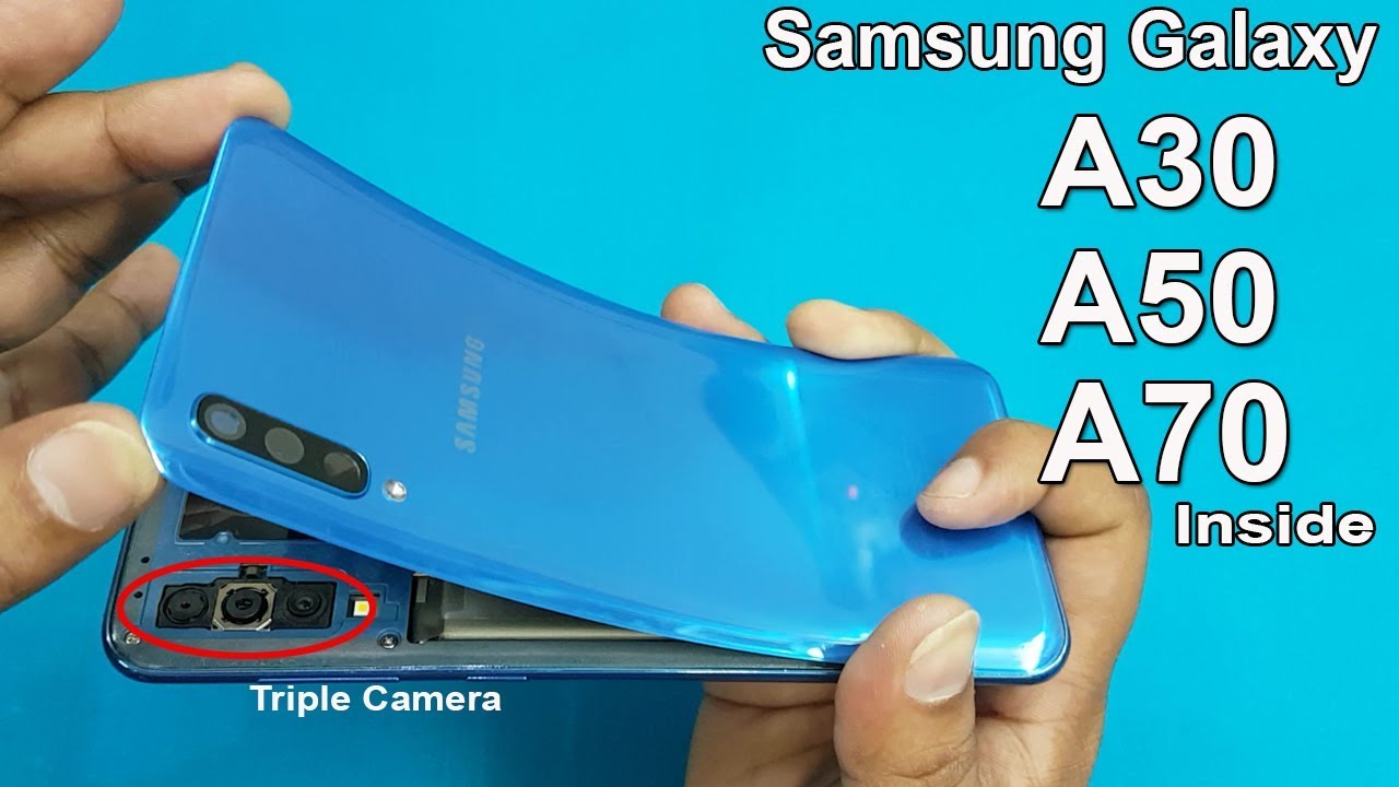 How to Open Samsung A50 / A70  Back Panel || Samsung A50 Disassembly || Samsung Galaxy A50 Teardown