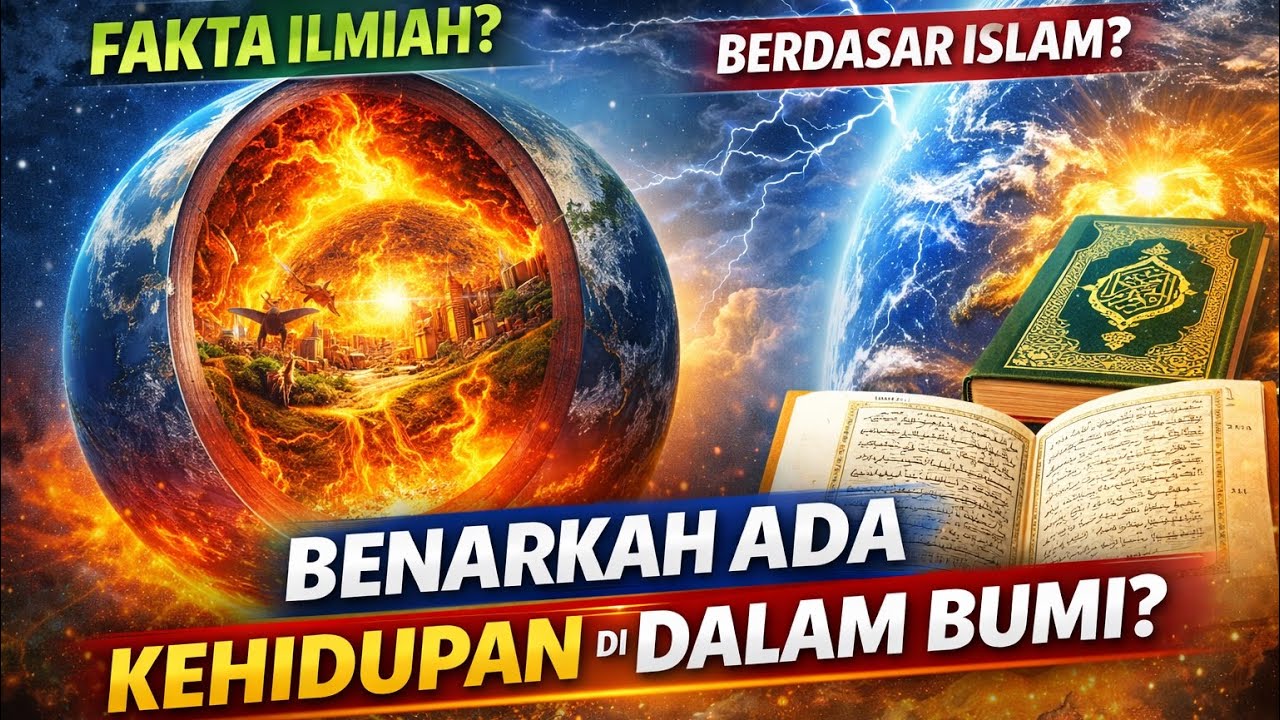 “Benarkah Ada Kehidupan di Dalam Bumi? Fakta Ilmiah vs. Berdasarkan Islam!”