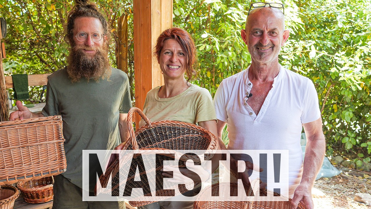 Come realizzare un cesto in VIMINI: l'arte della cesteria