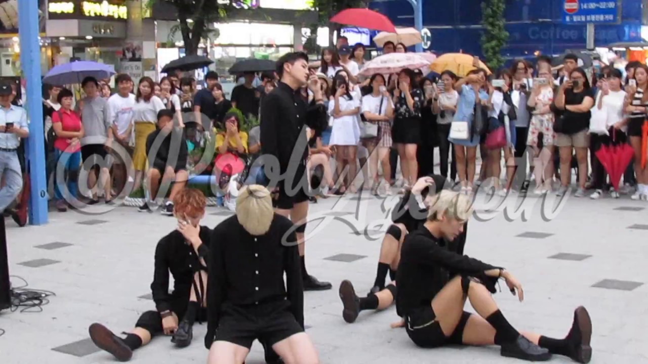 [170708] 에이스 (A.C.E) - 선인장 (CACTUS) 1st Busking in Hongdae